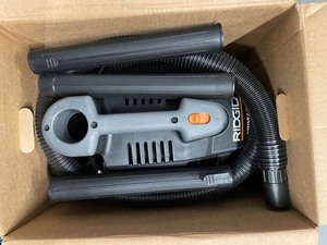 lot 26 image: New Ridgid 4 Gallon 5.0 Peak HP Portable WetDry Shop Vacuum