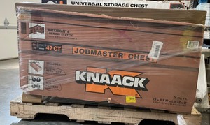 lot 48 image: Knaack Jobmaster 42 in. x 19 in. x 23.37 in. Storage Chest