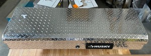 lot 49 image: Husky 46.8 in. Aluminum Lo-Side Side Mount Truck Tool Box