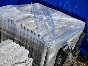 Lot of (37) Travertine Coping