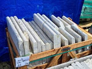 Lot of (38) Travertine Coping