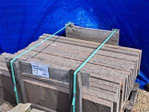 Lot of (19) Natural Cleft Paving Stones 2