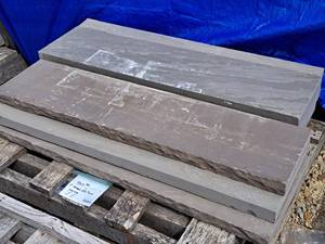 Lot of (9) Natural Cleft Treads 2