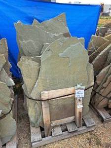 1.5-Ton Bluestone Irregular Paving Stones 1.5