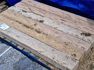 Lot of (6) Rock Faced Treads