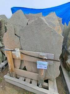 1.5-Ton Bluestone Irregular Paving Stones 1.5