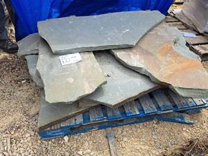 1-Ton Bluestone Irregular Paving Stones 1.5