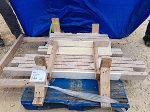 Lot of  Travertine Banding