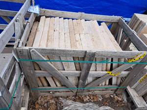 Lot of (26) Travertine Coping 2