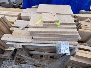 Travertine Paving and Coping 100-sq.ft.