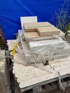 Travertine Coping 2 60-sq.ft.
