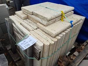 Travertine Coping 2 80-sq.ft.
