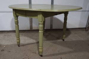 lot 15 image: vintage table and chairs