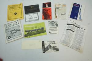 lot 54 image: vintage firearm manuals