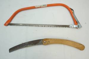 lot 166 image: bow saw
