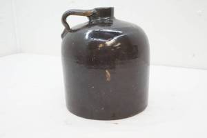 lot 229 image: vintage stoneware jug