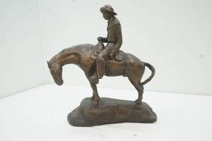 lot 233 image: vintage horse statue