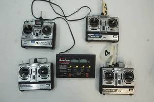 lot 292 image: model airplane controllers