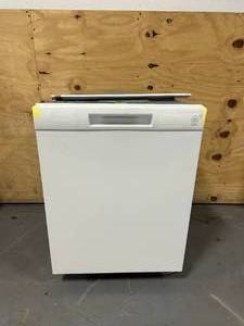 lot 41 image: HOTPOINT Front Control 24-in Built-In Dishwasher (White), 60-dBA