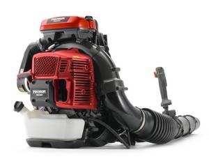 lot 3 image: PRORUN 76cc 1020 CFM 240 MPH Gas-Powered Backpack Leaf Blower