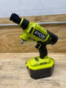 lot 107 image: RYOBI ONE HP 18V Brushless EZClean 600 PSI 0.7 GPM Cordless Cold Water Power Cleaner (Tool Only)