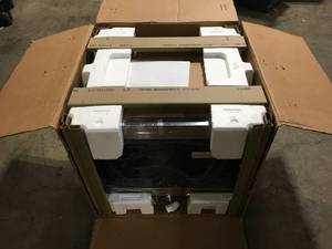 lot 6 image: 24 in. Built-in Smart Stainless Steel Electric Convection Microwave Drawer Oven by Sharp   Customer Returns See Pictures