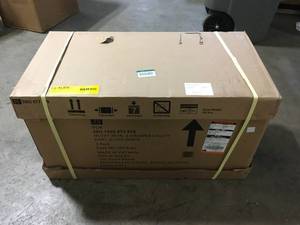 lot 8 image: Husky 36 in. 3-Drawer with Solid Wood Top in Gloss White Utility Cart   Customer Returns See Pictures