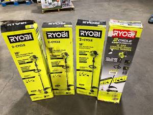 lot 37 image: Lot of Assorted Lawn Care Items Various Models and Conditions Customer Returns See Pictures