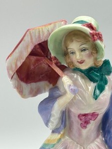lot 327 image: Royal Doulton Miss Demure Porcelain Figurine HN 1402