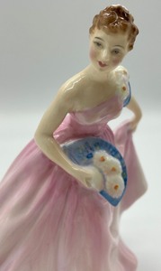 lot 393 image: Royal Doulton Porcelain Figurine The Invitation HN 2170