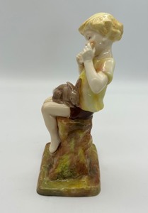 lot 133 image: Royal Worcester Peter Pan #3011 Figurine