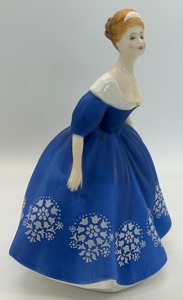 lot 270 image: Royal Doulton Porcelain Lady Woman Figurine Nina HN 2347