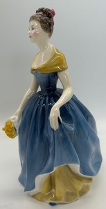 lot 272 image: Royal Doulton Melanie Porcelain Figurine HN 2271