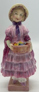 lot 277 image: Royal Doulton Greta Porcelain Figurine HN 1485