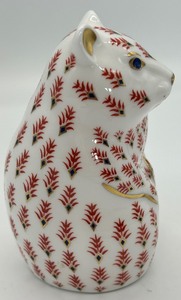 lot 39 image: Royal Crown Derby Hamster Paperweight
