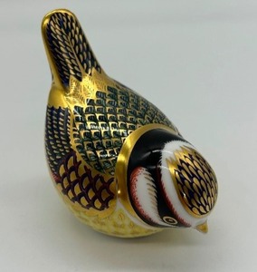lot 53 image: Rare Royal Crown Derby Bluetit Paperweight