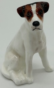 lot 75 image: Pair of Miniature Royal Doulton Dog Figurines