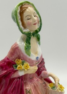 lot 80 image: Royal Doulton Rosebud Porcelain Figurine