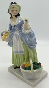 lot 89 image: Royal Doulton Spring Flowers Figurine
