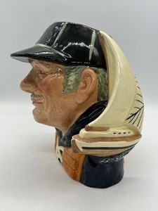 lot 143 image: Royal Doulton Character Pitcher Yachtsman D6626