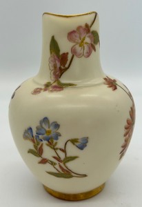 lot 146 image: Royal Worcester Hand Painted Pitcher 1094