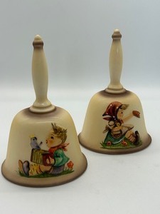 lot 147 image: Two Goebel Handcrafted Bells