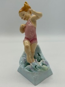 lot 148 image: Royal Worchester July Figurine