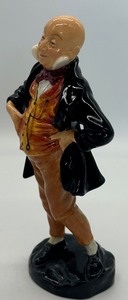 lot 246 image: Royal Doulton Mr. Micawber Porcelain Figurine HN 2097