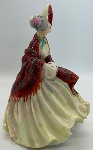 lot 259 image: Vintage Royal Doulton Her Ladyship Porcelain Figurine HN 1977