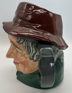 lot 263 image: Royal Doulton Uncle Tom Cobbleigh Character Jug with Horseshoe Handle D6337