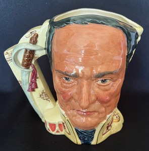 lot 92 image: Royal Doulton The Battle of the Alamo 1836 of the Antagonists Collection Toby Mug