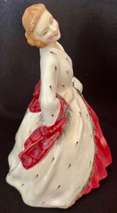lot 96 image: Royal Doulton The Ermine Coat Figurine (Hn 1981)
