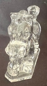 lot 109 image: Heisey Animals and Figurines Plug Horse