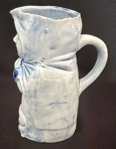 lot 166 image: Antique Little Red Riding Hood and Wolf Pitcher